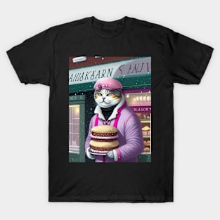 British Shorthair In Front Bakery T-Shirt